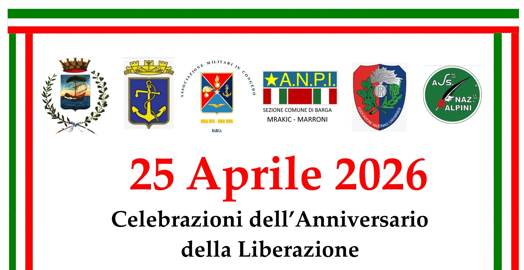 Immagine di 25 aprile 2026 taglio